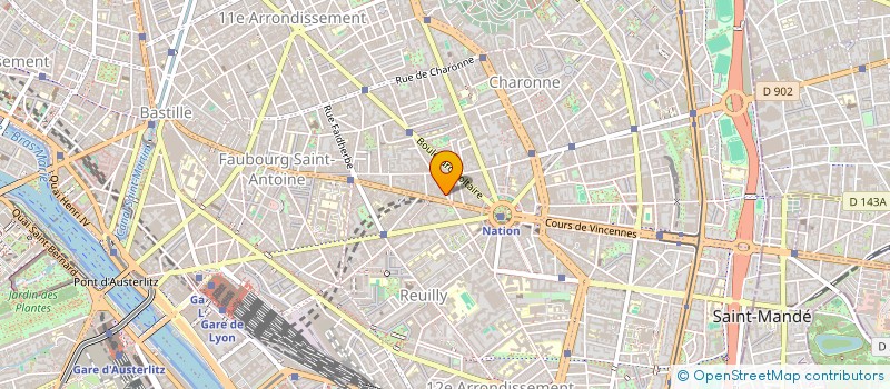 localisation de l'entreprise MANEGE ROYAL VIDEO à PARIS