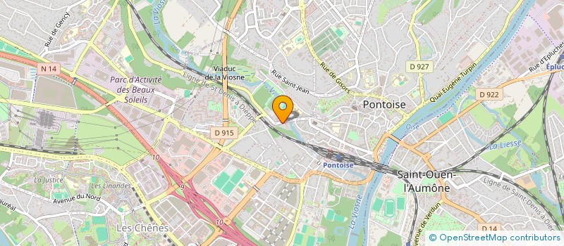 localisation de l'entreprise MANEHAS CONSULTING à PONTOISE