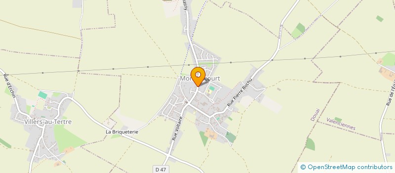 localisation de l'entreprise MANEIRY à MONCHECOURT