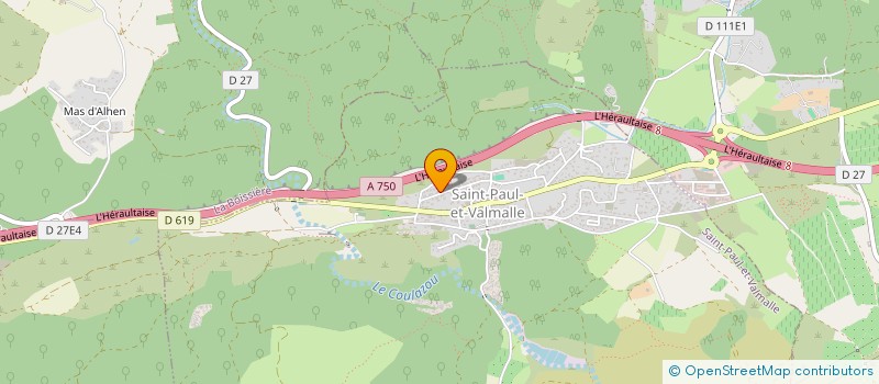 localisation de l'entreprise MANEKI  SAINT-PAUL-ET-VALMALLE