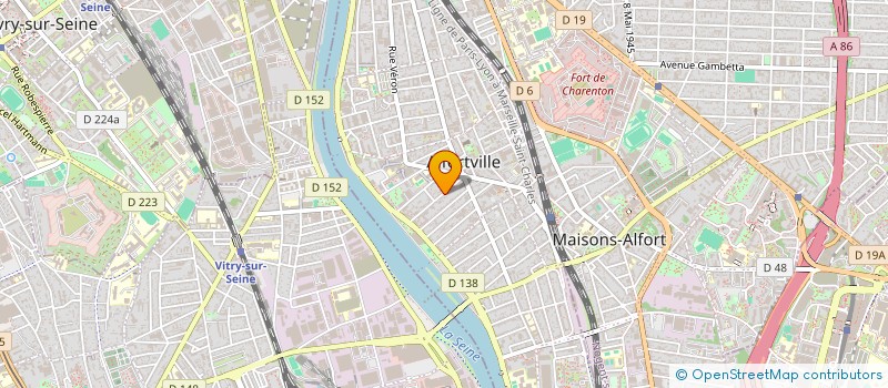 localisation de l'entreprise MANEKI N CO  ALFORTVILLE