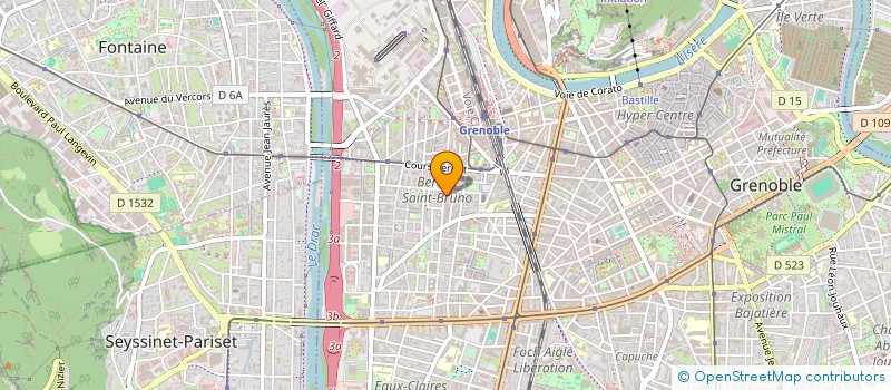 localisation de l'entreprise MANEKIMO  GRENOBLE