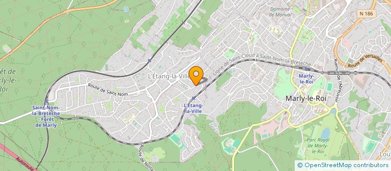 localisation de l'entreprise MANEL  L'ETANG-LA-VILLE