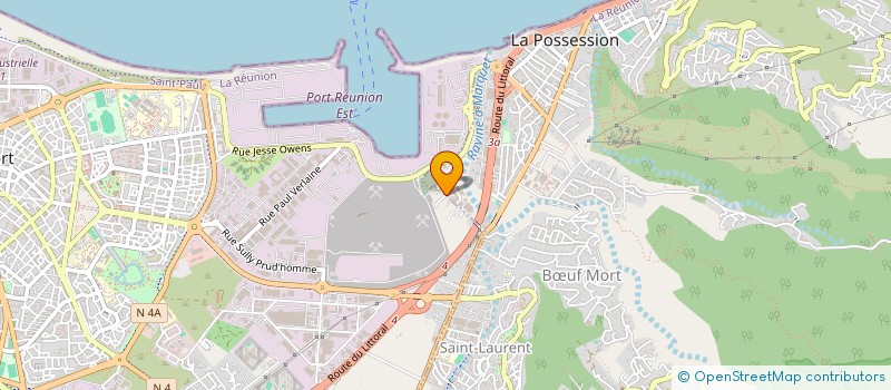 localisation de l'entreprise MANELEC ENERGIE à LA POSSESSION