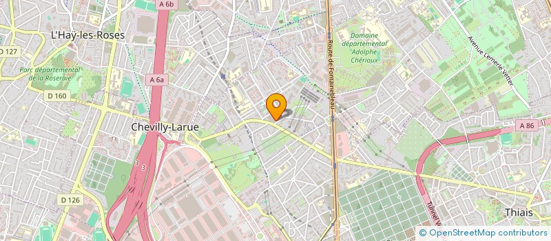 localisation de l'entreprise MANELIA  CHEVILLY-LARUE
