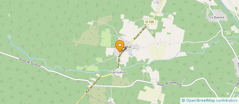 localisation de l'entreprise MANELIE  BARBASTE