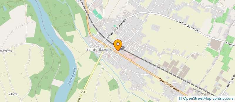 localisation de l'entreprise MANELIS  SAINTE-BAZEILLE