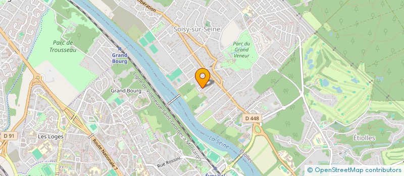 localisation de l'entreprise MANELISE à SOISY-SUR-SEINE