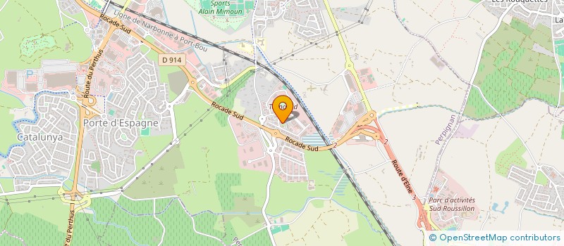 localisation de l'entreprise MANELISS  PERPIGNAN