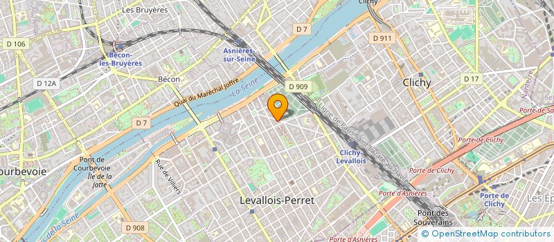 localisation de l'entreprise MANELLA à LEVALLOIS-PERRET