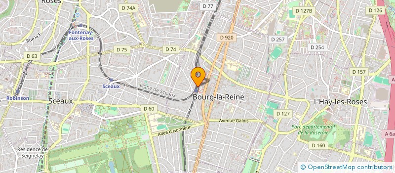 localisation de l'entreprise MANELLE DISTRIBUTION à BOURG-LA-REINE