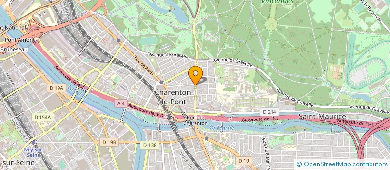 localisation de l'entreprise MANELLECO à CHARENTON-LE-PONT