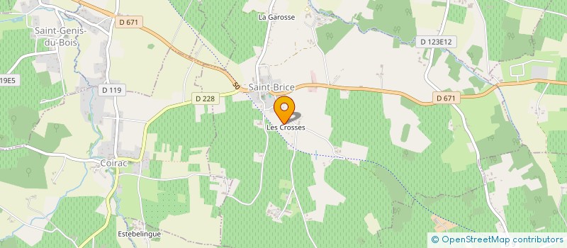localisation de l'entreprise MANELO à SAINT-BRICE