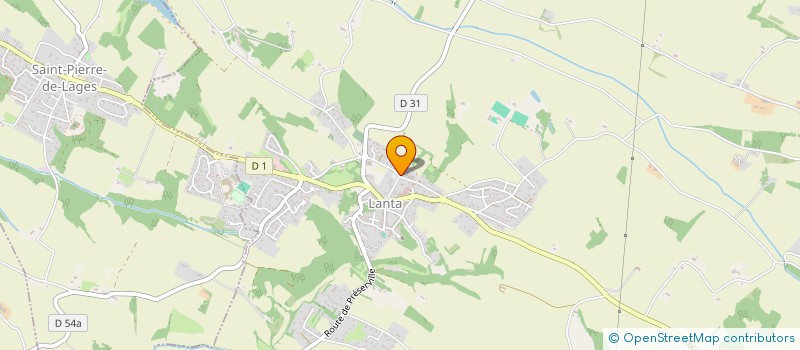 localisation de l'entreprise MANENC  LANTA