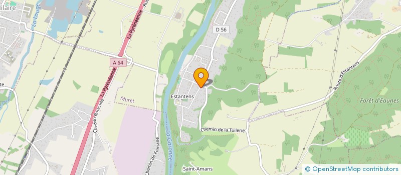 localisation de l'entreprise MANENTE M C R à MURET