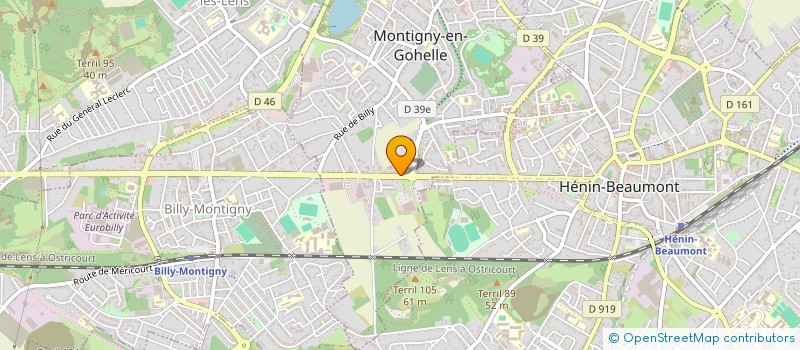 localisation de l'entreprise MANEO OPTIQUE  MONTIGNY-EN-GOHELLE