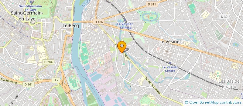 localisation de l'entreprise MANER BIHAN  LE VESINET