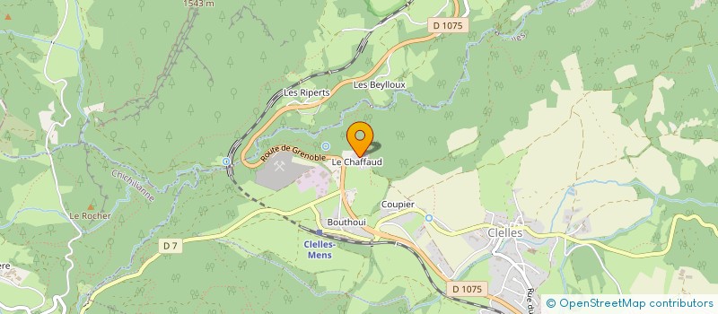 localisation de l'entreprise MANER-BIHAN  SAINT-MARTIN-DE-CLELLES