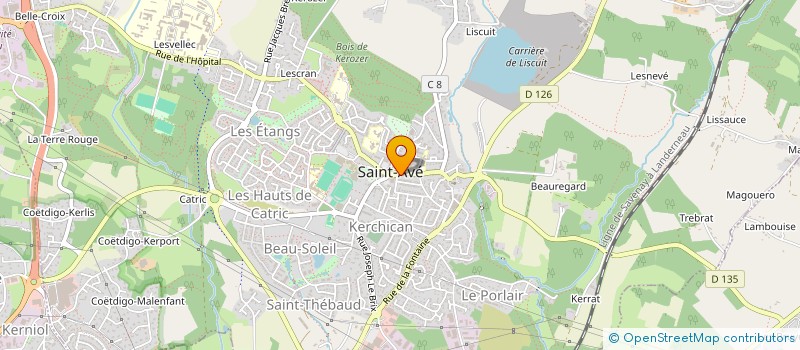 localisation de l'entreprise MANER BRAS  SAINT-AVE