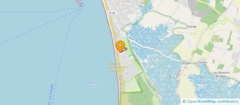 localisation de l'entreprise MANER MOR  LA TURBALLE