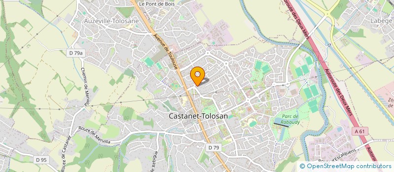 localisation de l'entreprise MANERGIA à CASTANET-TOLOSAN