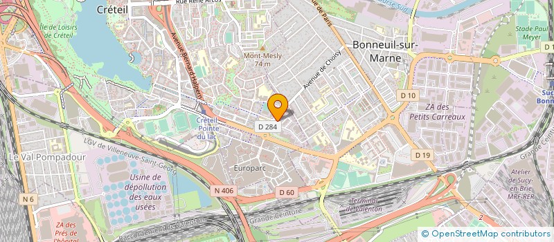 localisation de l'entreprise MANERGY PARTICIPATIONS à CRETEIL