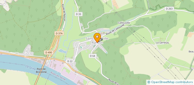 localisation de l'entreprise MANERO CHARPENTE  RIVES-EN-SEINE