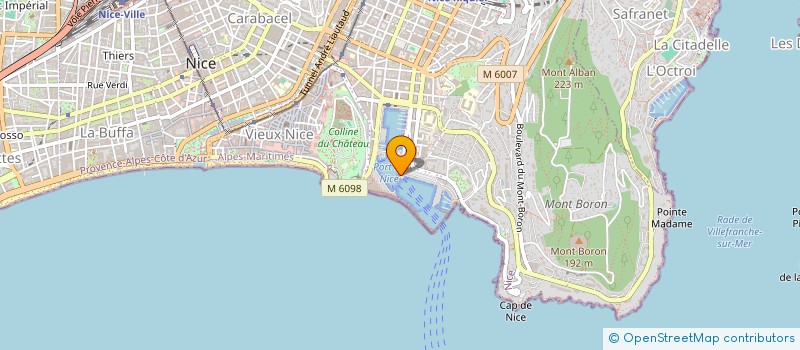 localisation de l'entreprise MANETTE  NICE