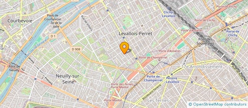 localisation de l'entreprise MANETTE  LEVALLOIS-PERRET