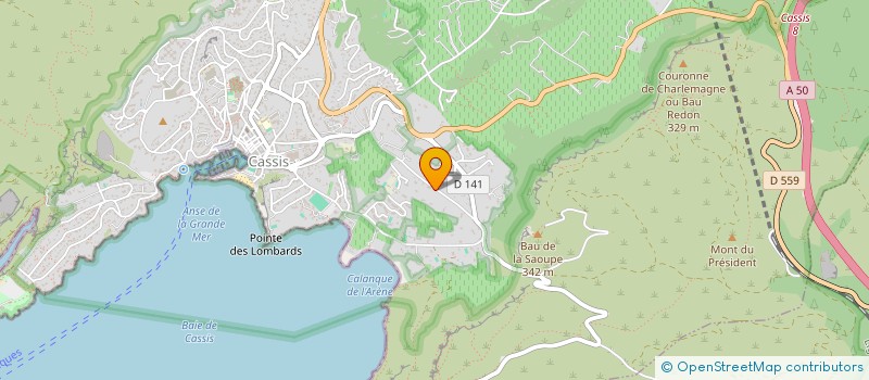 localisation de l'entreprise MANEVAL à CASSIS