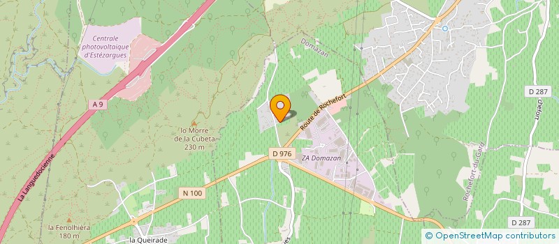 localisation de l'entreprise MANEVEJE  DOMAZAN