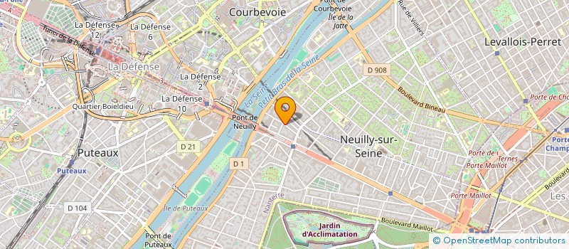 localisation de l'entreprise MANEVOCE à NEUILLY-SUR-SEINE