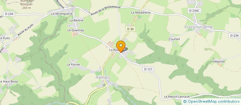 localisation de l'entreprise MANEVOK  SAINT-LAURENT-DE-CONDEL