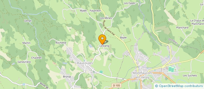 localisation de l'entreprise MANEVY BETAIL EXPORT  RAUCOULES