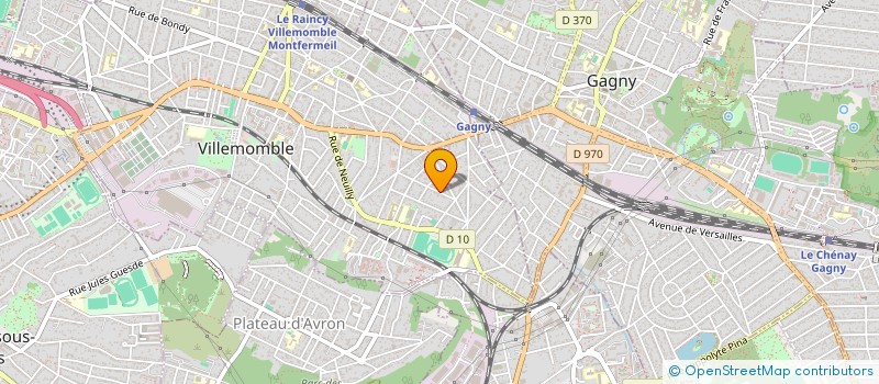 localisation de l'entreprise MANEXIM à VILLEMOMBLE