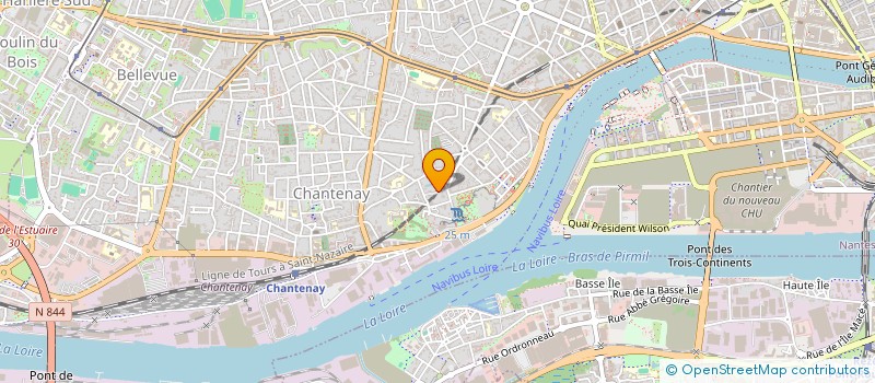 localisation de l'entreprise MANEYROL à NANTES