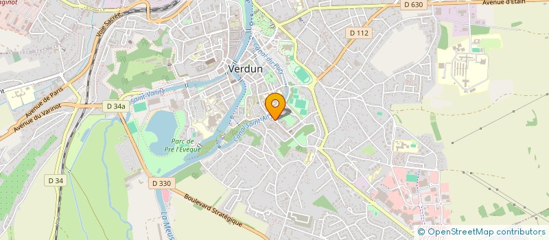 localisation de l'entreprise MANFEY à VERDUN