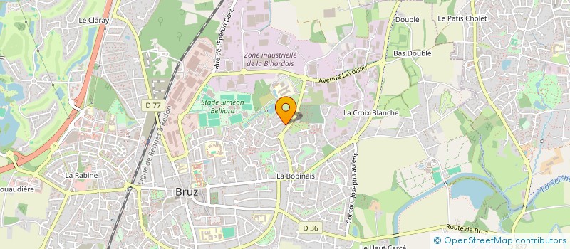 localisation de l'entreprise MANFRED  BRUZ