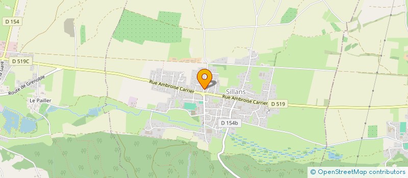 localisation de l'entreprise MANFREDI  SILLANS