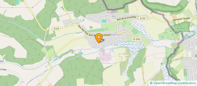 localisation de l'entreprise MANG SARL  MERTEN