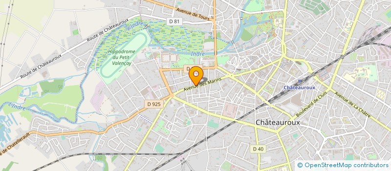 localisation de l'entreprise MANGA JAP à CHATEAUROUX