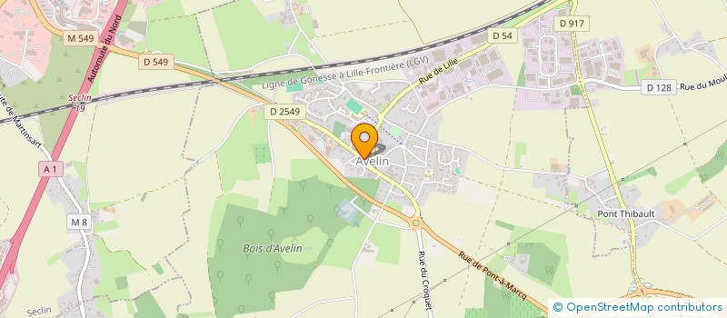 localisation de l'entreprise MANGA LOCO  AVELIN