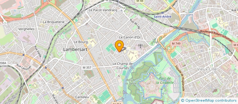 localisation de l'entreprise MANGA PRO à LAMBERSART
