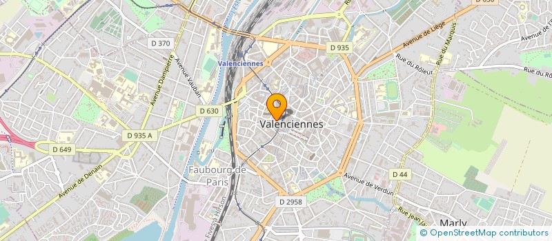 localisation de l'entreprise MANGAKA-FE.A.B  VALENCIENNES