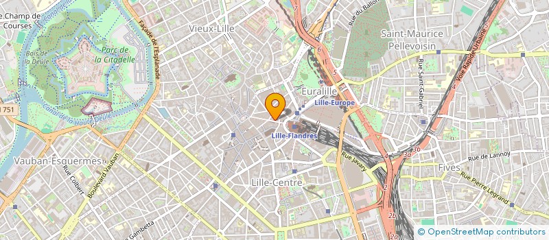 localisation de l'entreprise MANGALAND à LILLE