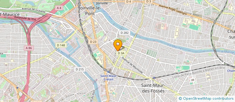 localisation de l'entreprise MANGANU à SAINT-MAUR-DES-FOSSES