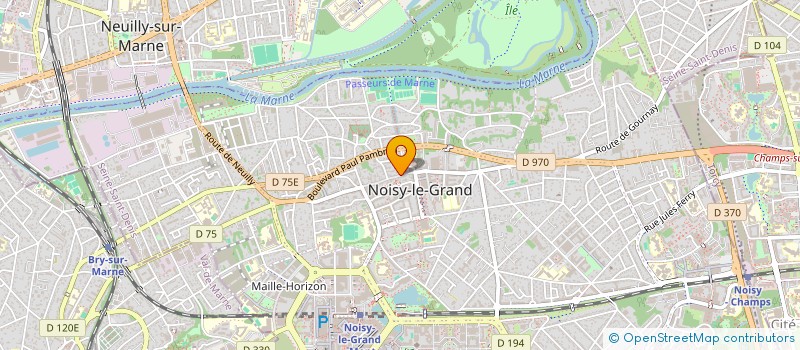 localisation de l'entreprise MANGAREVA à NOISY-LE-GRAND