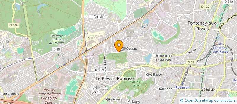 localisation de l'entreprise MANGAREVA à LE PLESSIS-ROBINSON