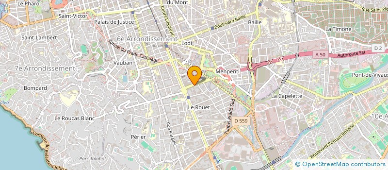 localisation de l'entreprise MANGAU à MARSEILLE
