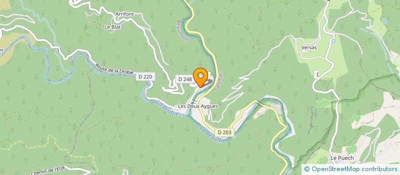 localisation de l'entreprise MANGAU  BEAUMONT